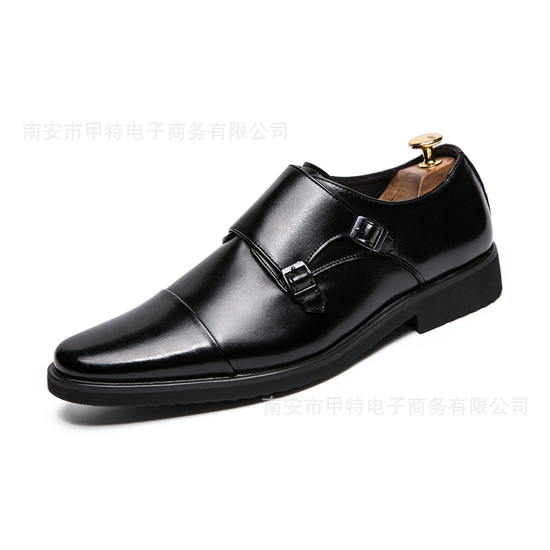 Men Formal Wear Brown - メンズオックスフォードシューズ ブラックとブラウン フォーマルウェア 結婚式 ビジネスカジュアルシューズ メンズ