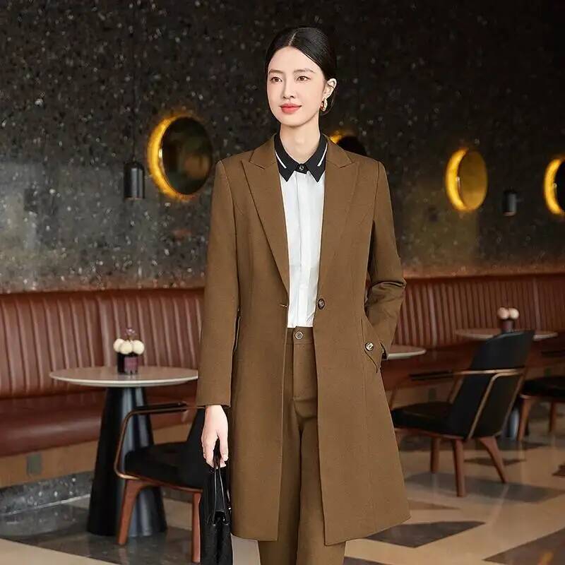 Elegant Formal Men'S Wear - 高品質生地 秋冬 フォーマル エレガントスタイル ミドル丈 ウィンドブレーカー