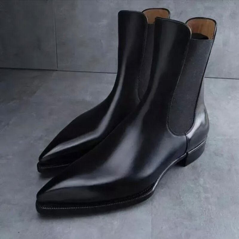 メンズファッション チェルシーブーツ ブラック ワンステップ - Men Formal Wear Brands のレビューと価格
