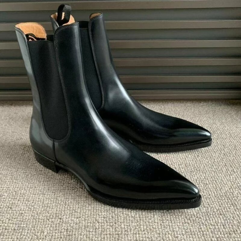 メンズファッション チェルシーブーツ ブラック ワンステップ - Men Formal Wear Brands のレビューと価格
