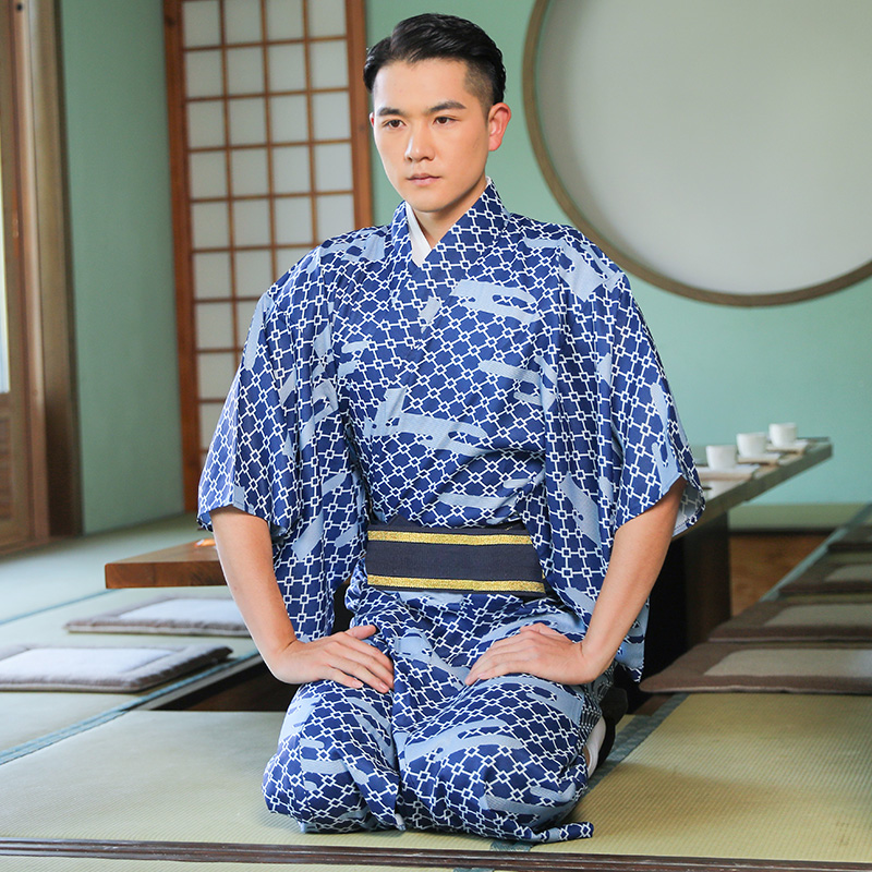 男性用の伝統的な着物,日本のエスニックウェア,花,火,社交服 - Traditional Japanese Men'S Formal Wear のレビューと価格