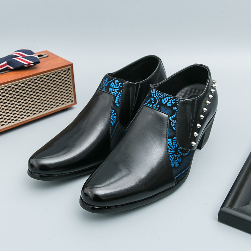 新しいビジネスメンズ身長増加フォーマルシューズアメリカンカジ - Men Formal Wear Brands のレビューと価格