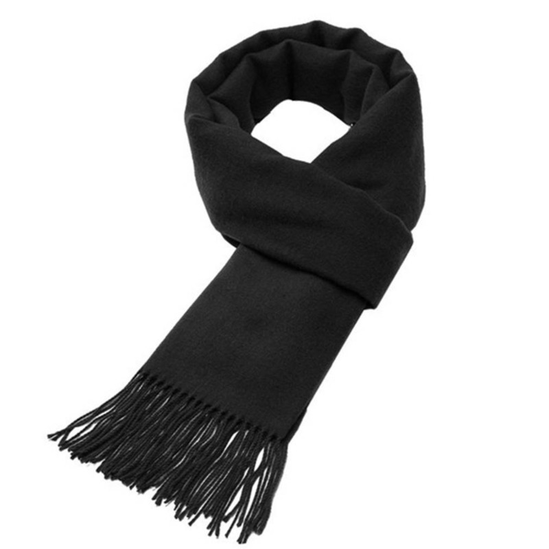 Botvotee ソリッドカラー イミテーションカシミアスカ - Men Formal Wear With Scarf のレビューと価格