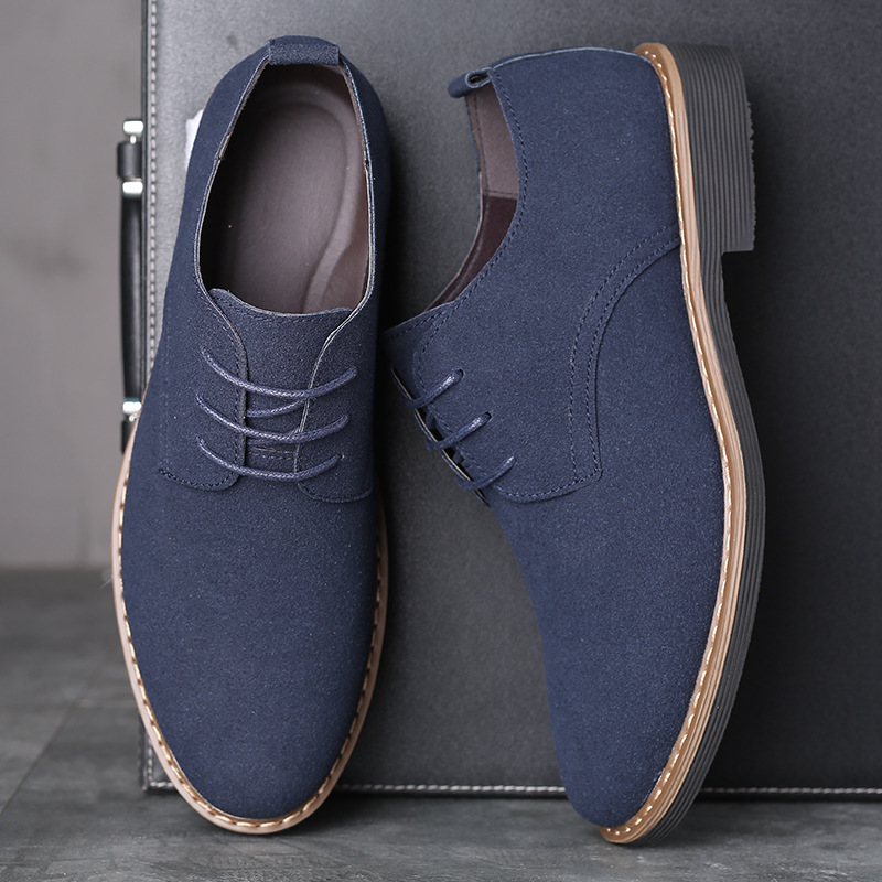 プラスサイズのフォーマルメンズシューズ、フロスト加工の耐摩耗 - Men Formal Wear With Sneakers のレビューと価格
