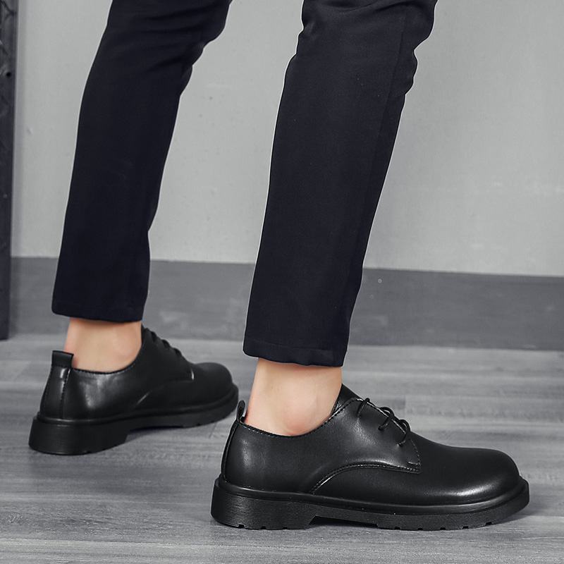 サイズ36-46 メンズカジュアルブリティッシュレザーシュー - Men Formal Wear Brands のレビューと価格