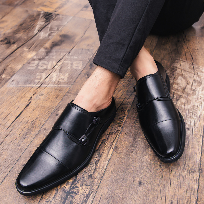 メンズオックスフォードシューズ ブラックとブラウン フォーマ - Men Formal Wear Brown のレビューと価格