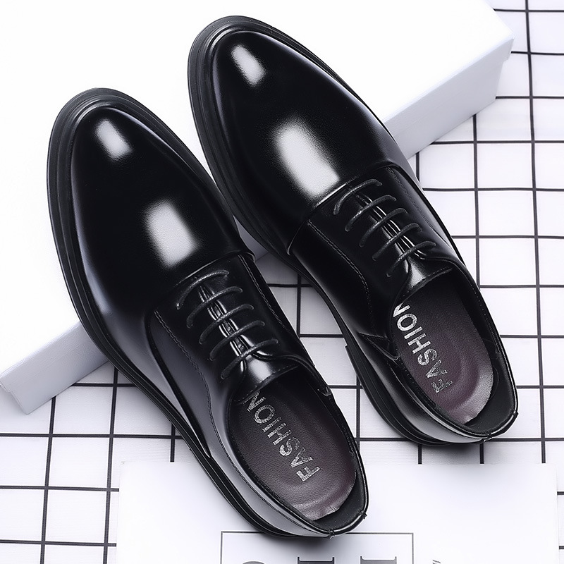 男性ドレスシューズフォーマルオックスフォードクラシックビジネ - Elegant Formal Men'S Wear のレビューと価格