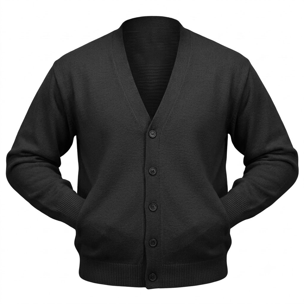 秋のメンズカジュアル長袖カーディガン、ボタンダウンニットセー - Men Formal Wear Coat のレビューと価格