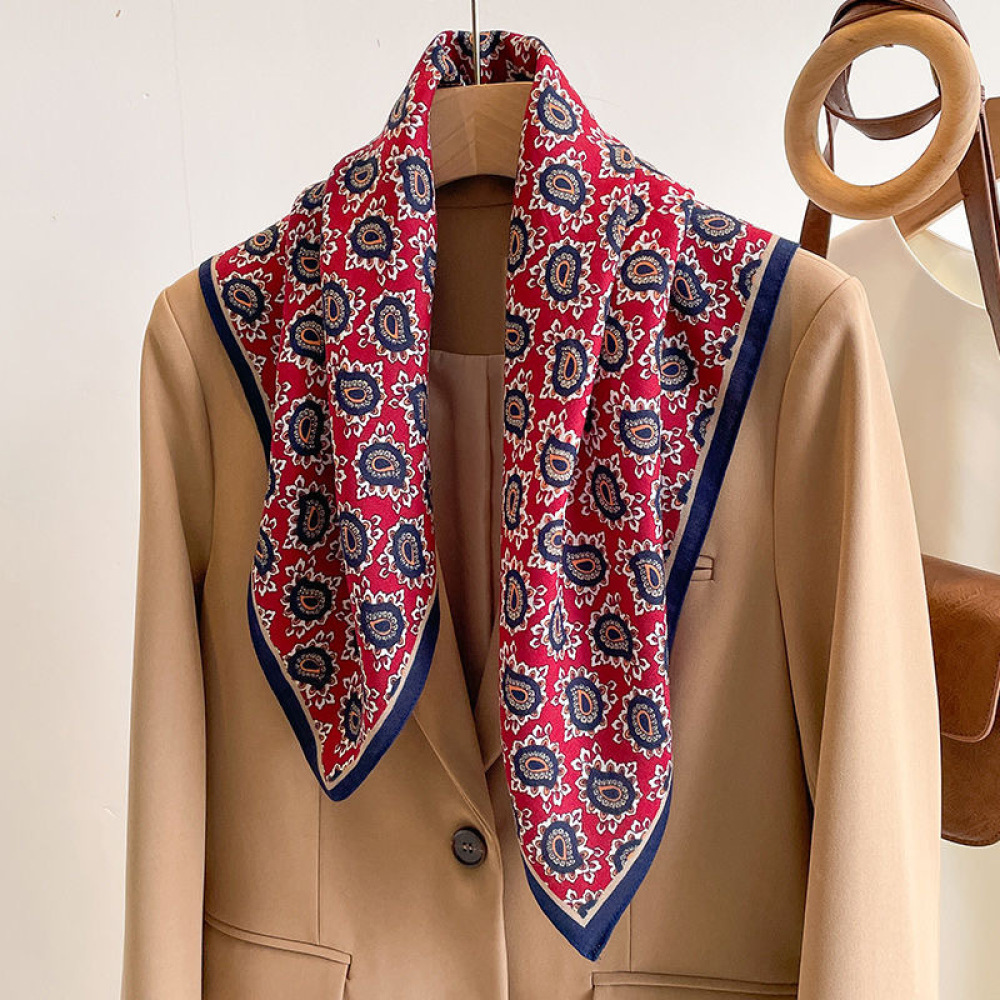 プレミアムメンズスクエアスカーフ ブリティッシュスタイル フ - Men Formal Wear With Scarf のレビューと価格
